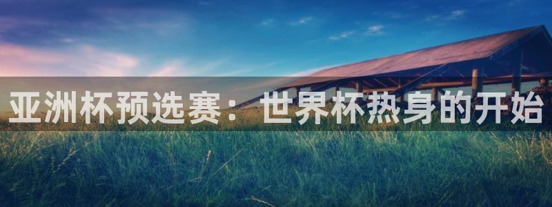 2026年世界杯直播平台：亚洲杯预选赛：世界杯热身的开始
