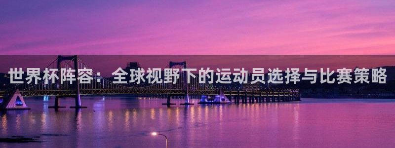 世界杯预选赛2026：世界杯阵容：全球视野下的运动员选择与比赛策略
